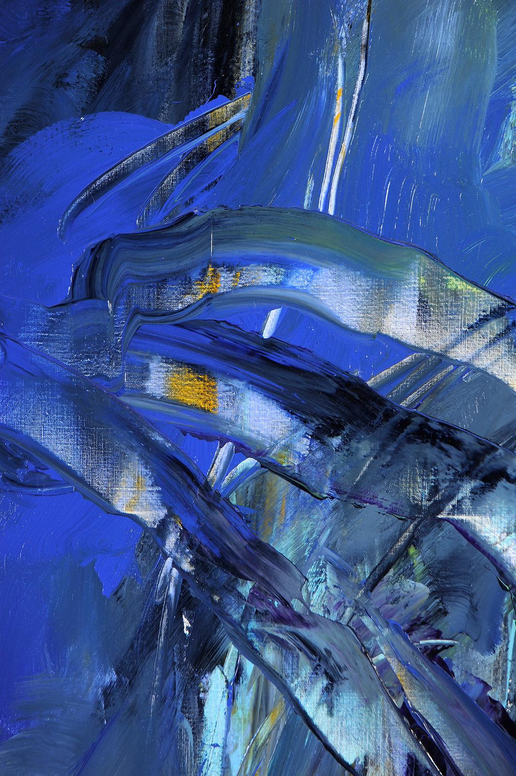Blue triptych - 1998 For Sale 2