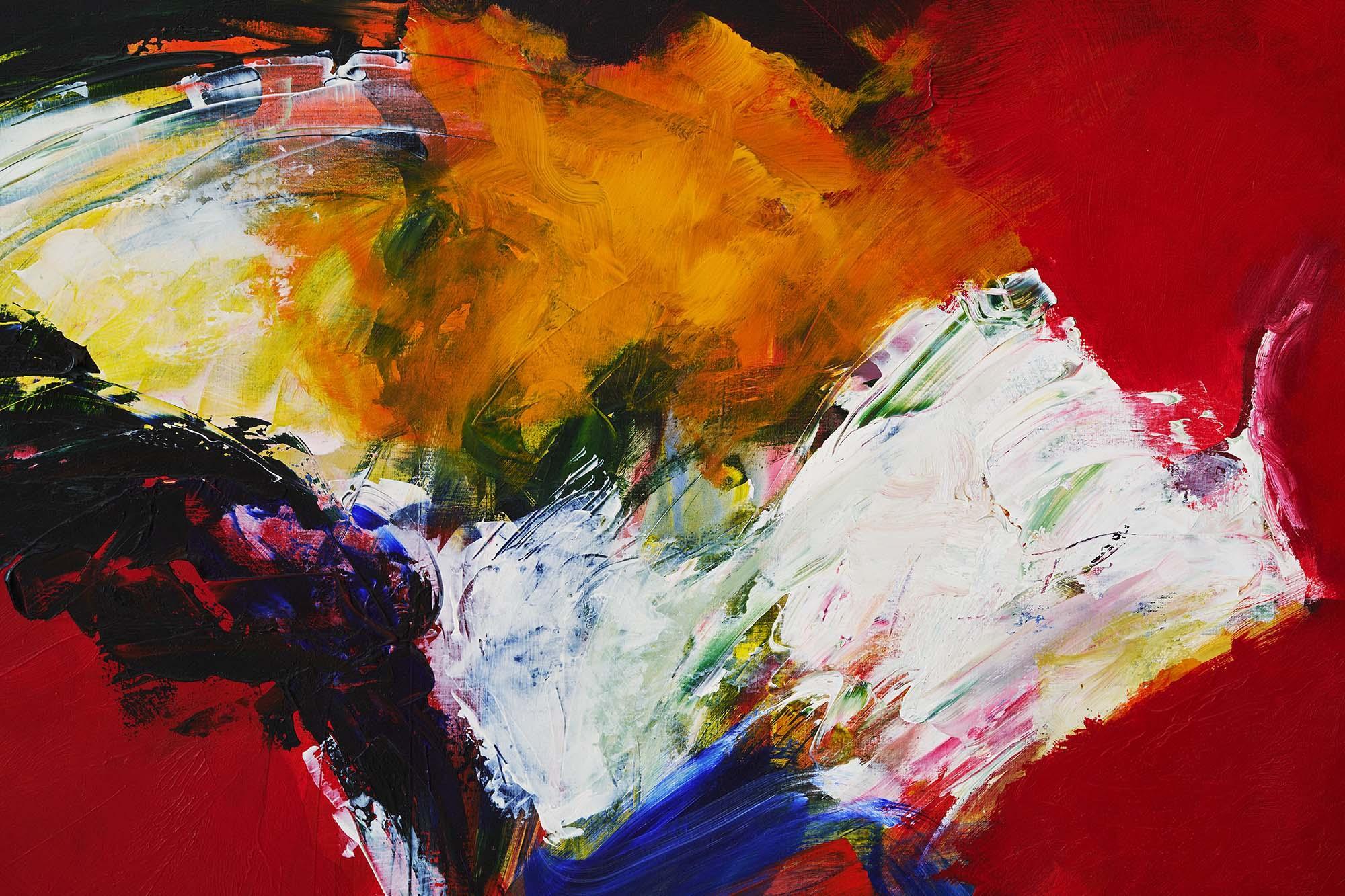 Grande acrylique sur toile, Pascal Magis (1955-2011) en vente 4