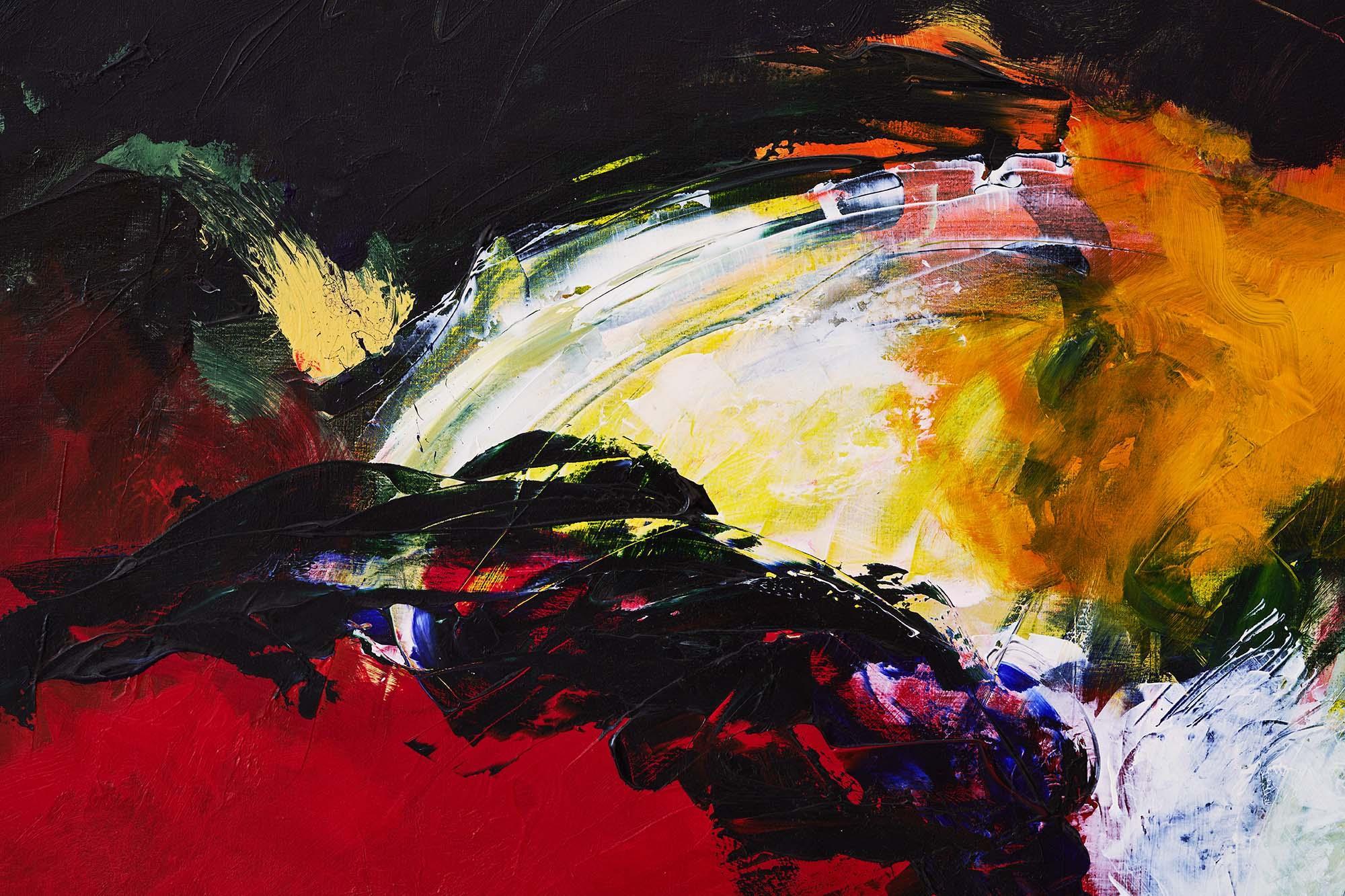 Grande acrylique sur toile, Pascal Magis (1955-2011) en vente 5