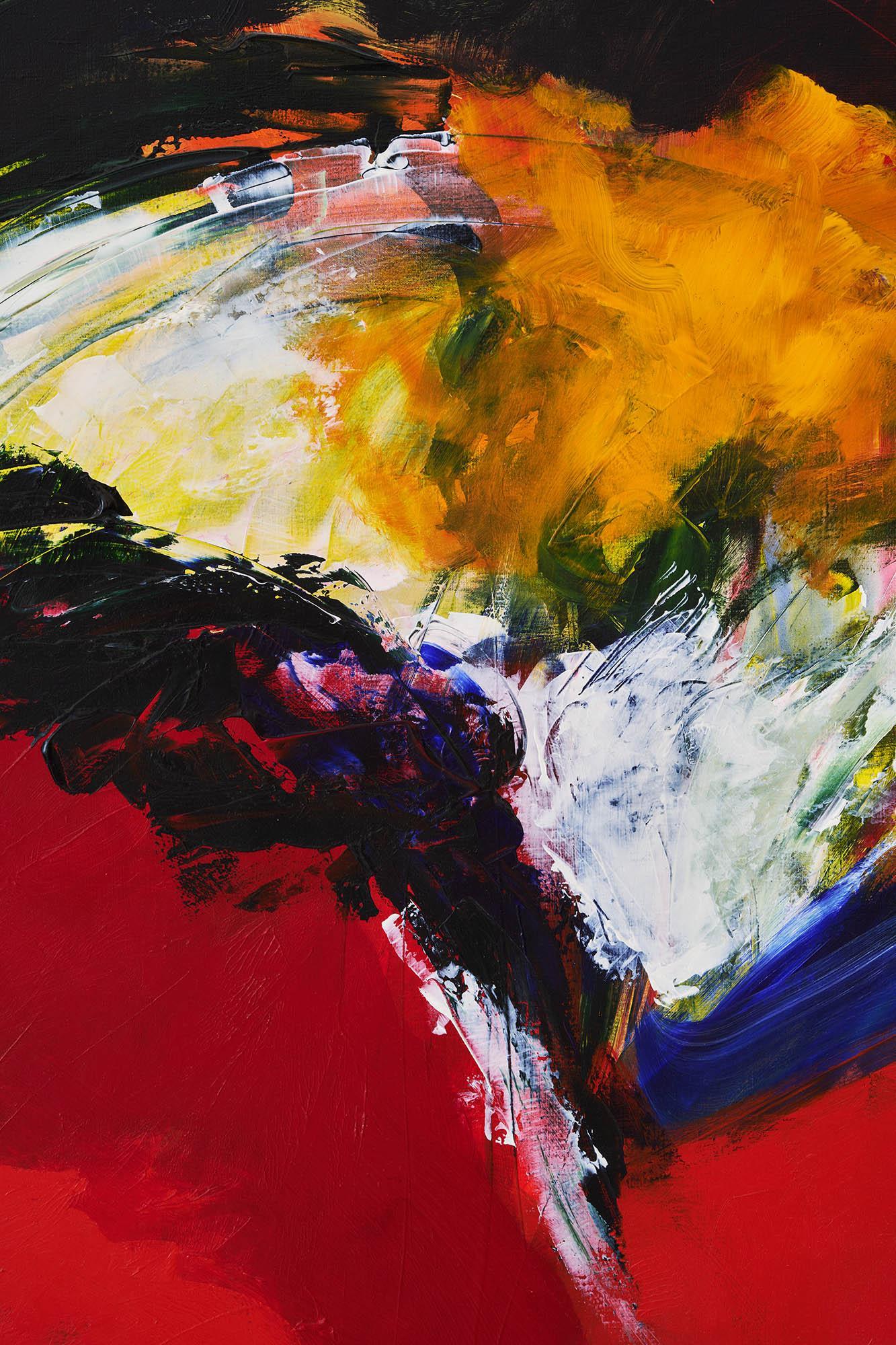 Grande acrylique sur toile, Pascal Magis (1955-2011) en vente 6