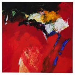 Grande acrylique sur toile, Pascal Magis (1955-2011)