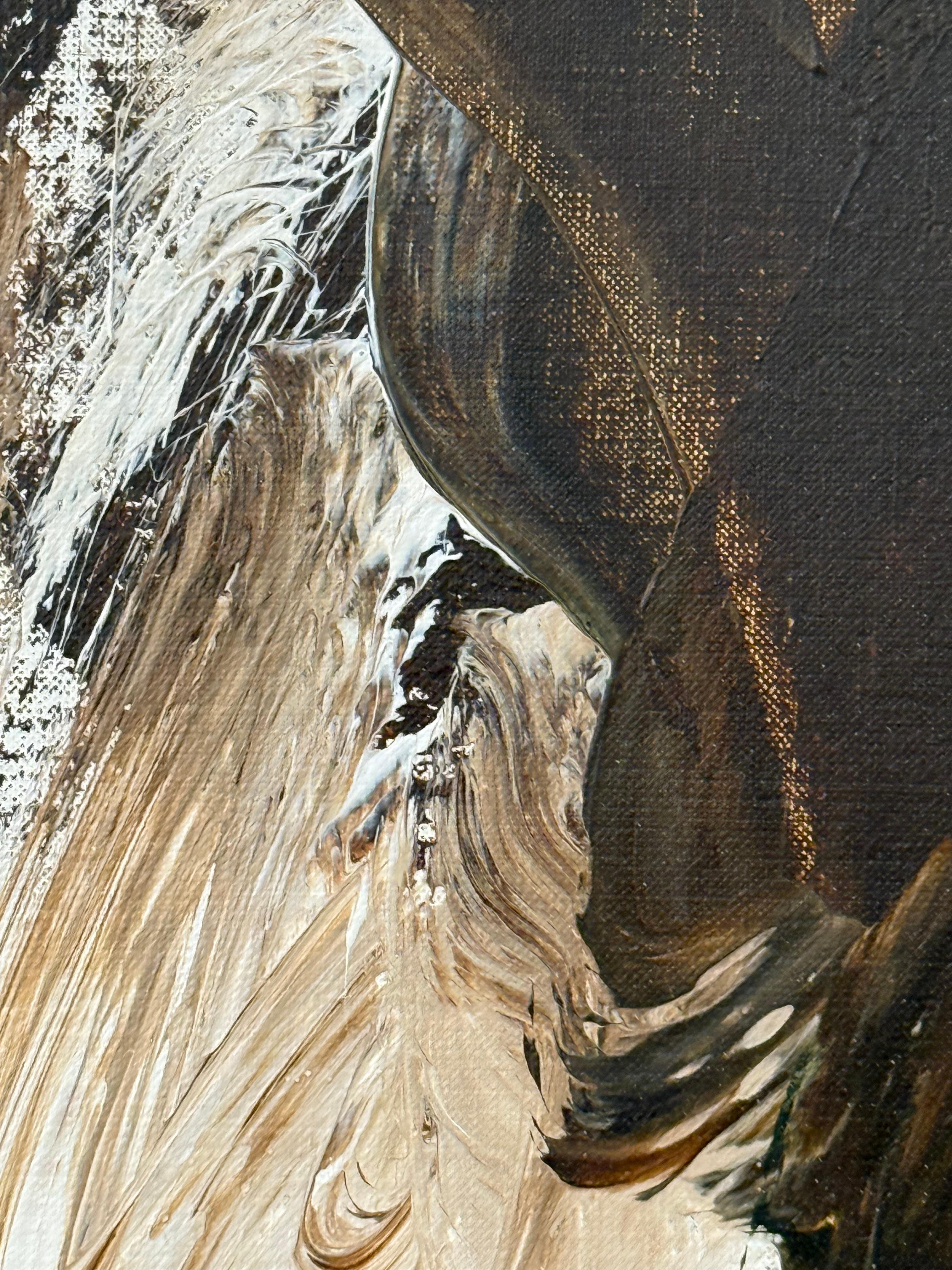 Pascal Magis, Très grande acrylique abstraite sur toile, France, 1999 en vente 7