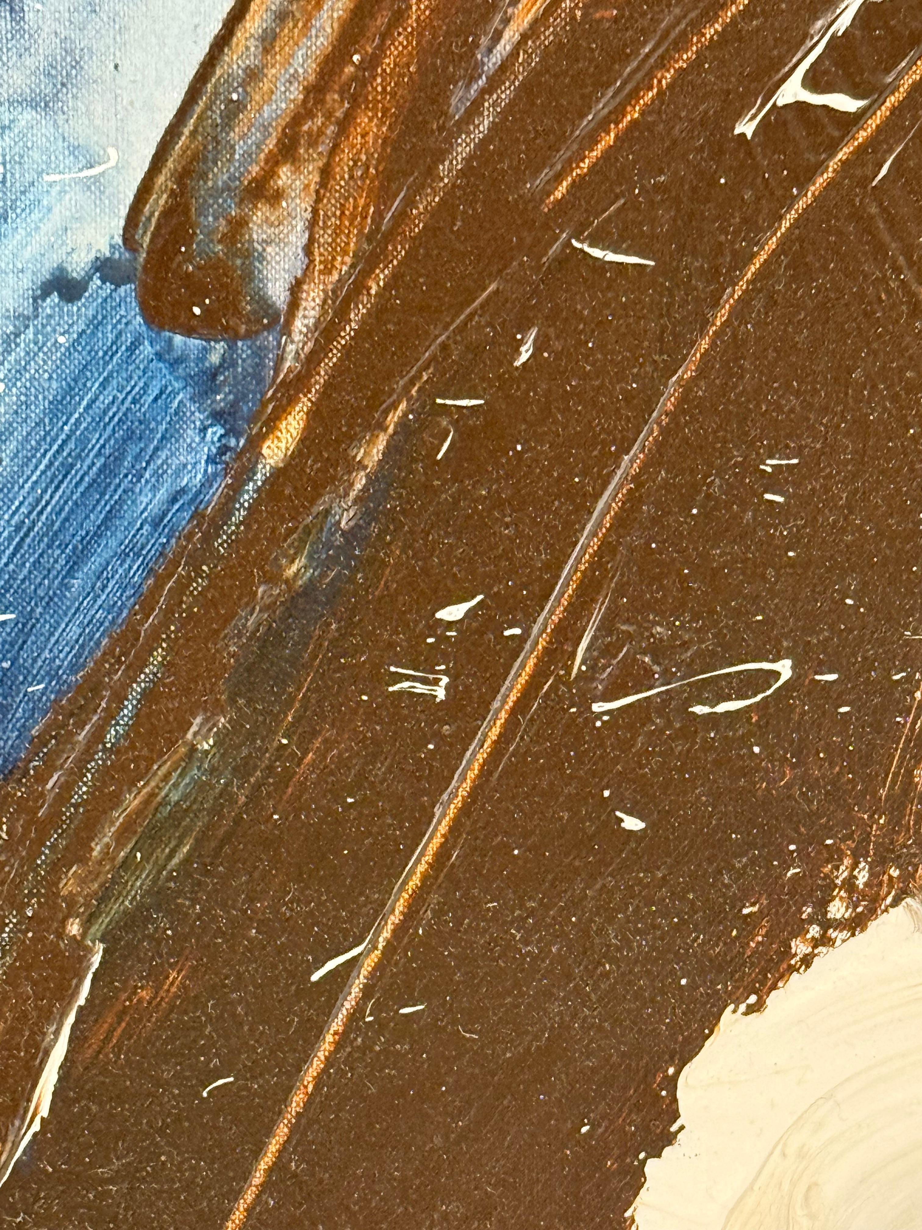 Pascal Magis, Very Large Abstract Acrylic on Canvas, France, 1999 For Sale 3