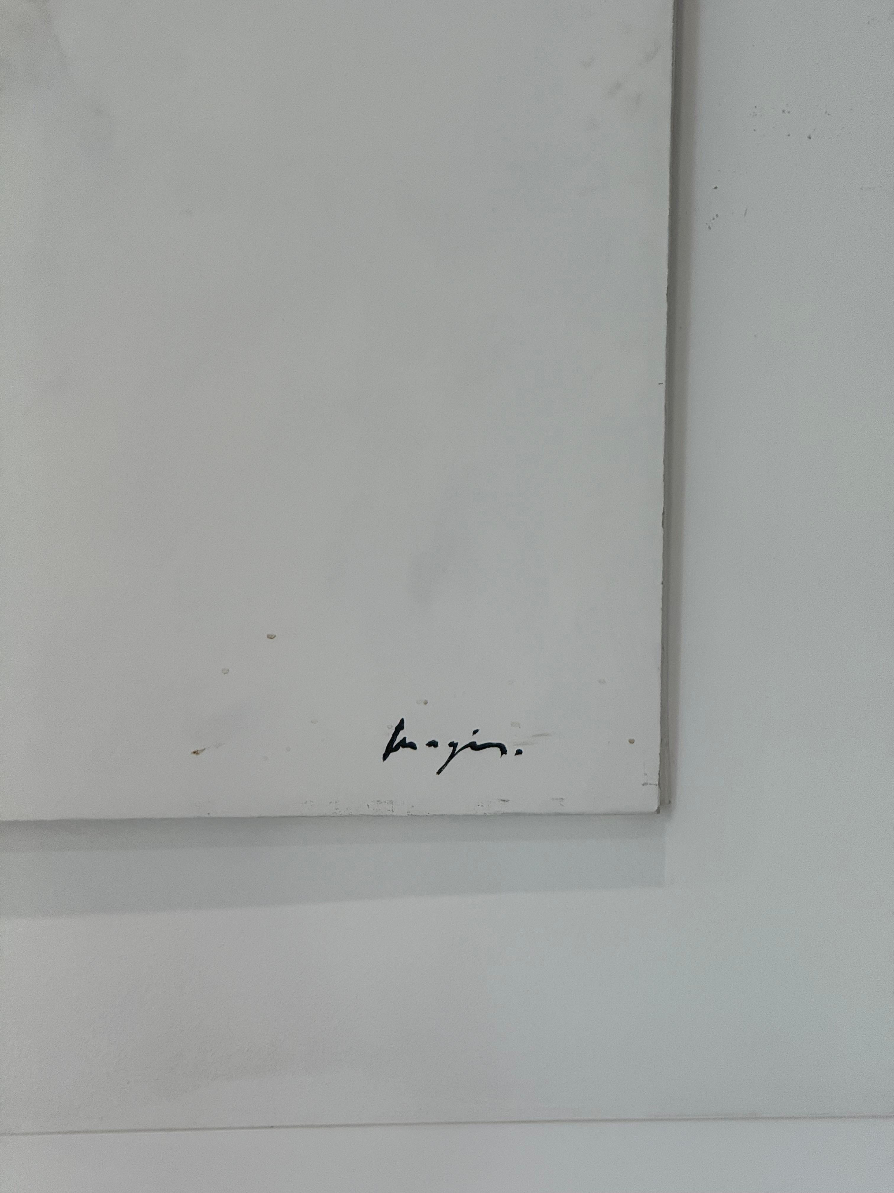 Pascal Magis, Very Large Abstract Acrylic on Canvas, France, 1999 In Good Condition For Sale In Palm Desert, CA