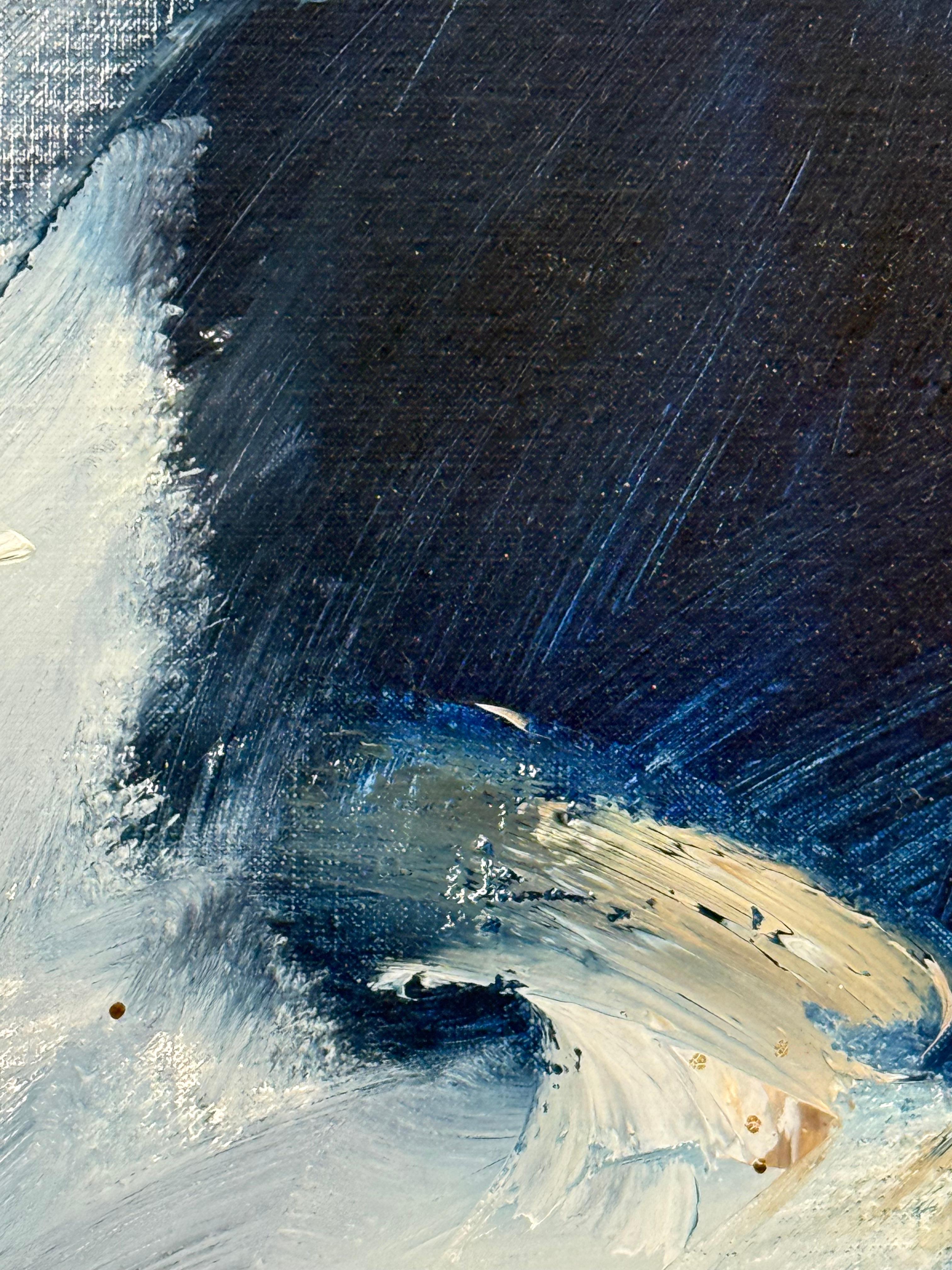 Pascal Magis, Very Large Abstract Acrylic on Canvas, France, 1999 For Sale 2