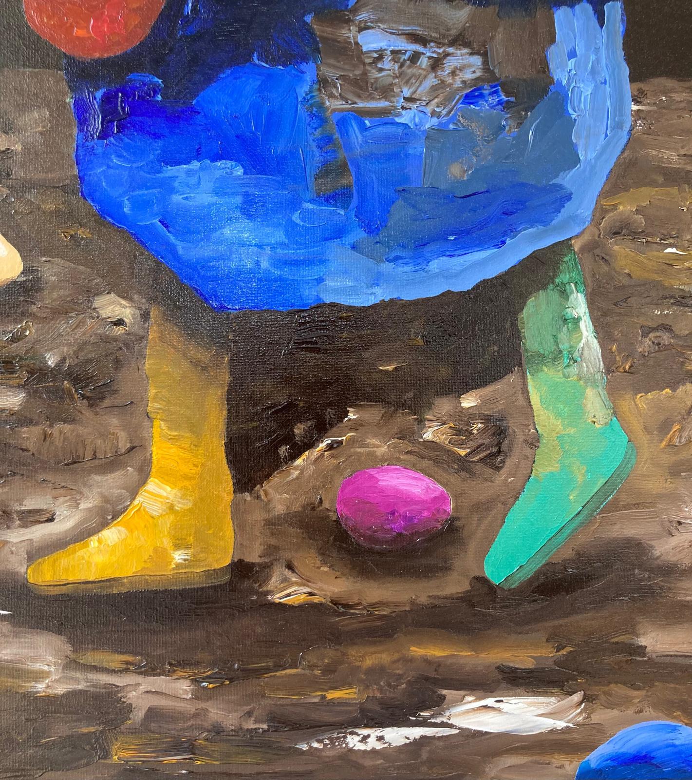 Pascal Marcel  (B.1964)
L'embarras du choix
Huile sur toile signée en bas à droite , titrée et datée au dos
92 x 73 cm / 36,22 x 28,74 Zoll
Mit Rahmen: 98 x 79 cm / 38,58 x 31,10 Zoll
2025

Pascal wurde 1964 in Montélimar geboren und trat mit 16