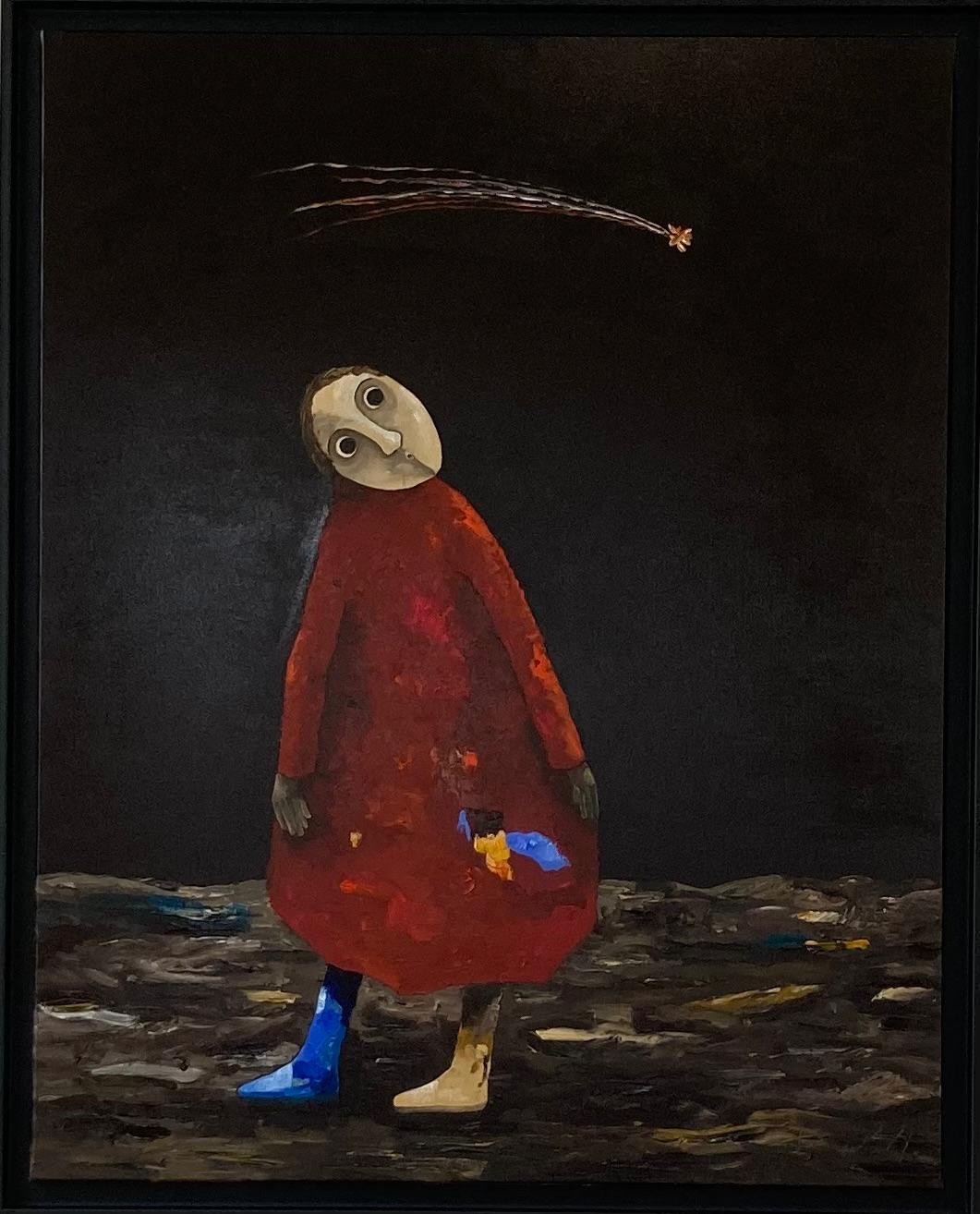 Filzige Toilette – Painting von Pascal Marcel