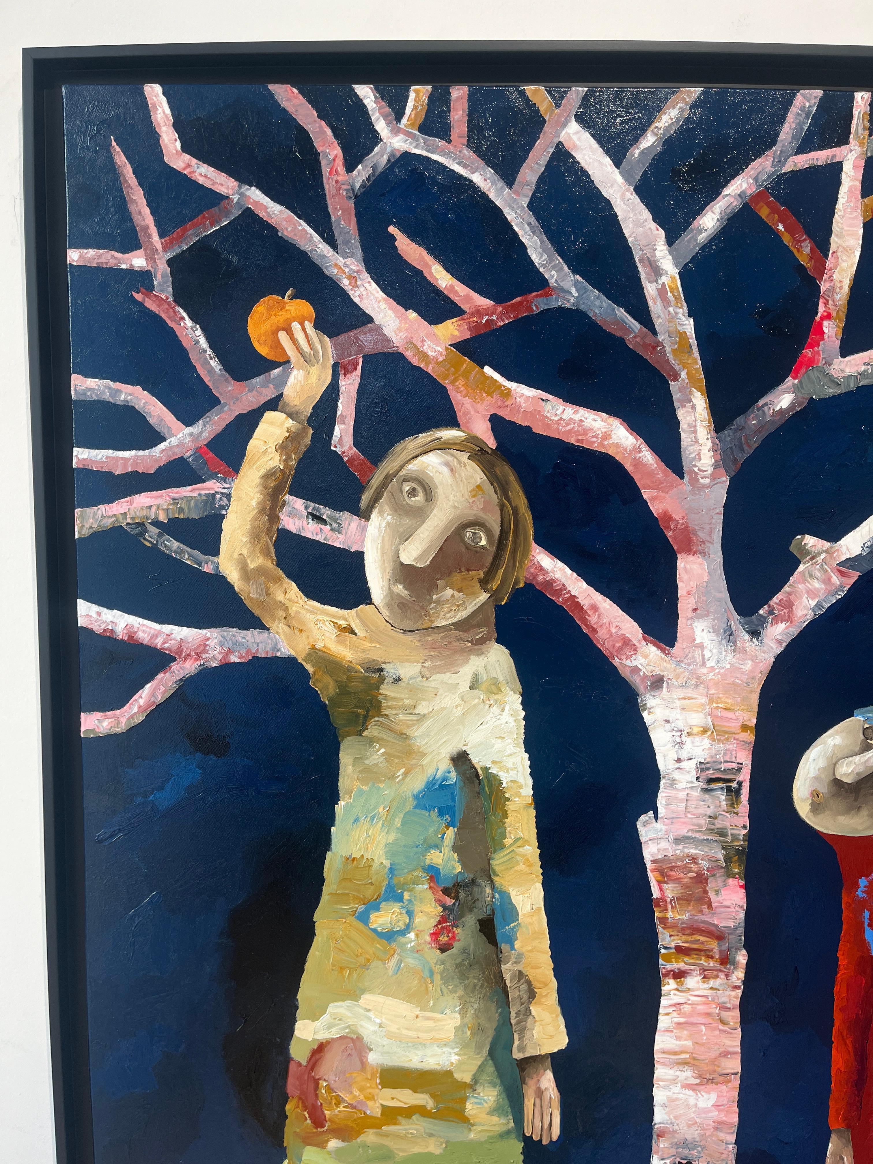 Pascal Marcel  (B.1964)
Pour toi
Huile sur toile signée en bas à droite , titrée et datée au dos
116 x 89 cm / 45.6 x 35.03 inches
With frame : 122 x 95 cm / 48.03 x 37.40 inches
2025

Né en 1964 à Montélimar, Pascal intègre le monde du travail à 16
