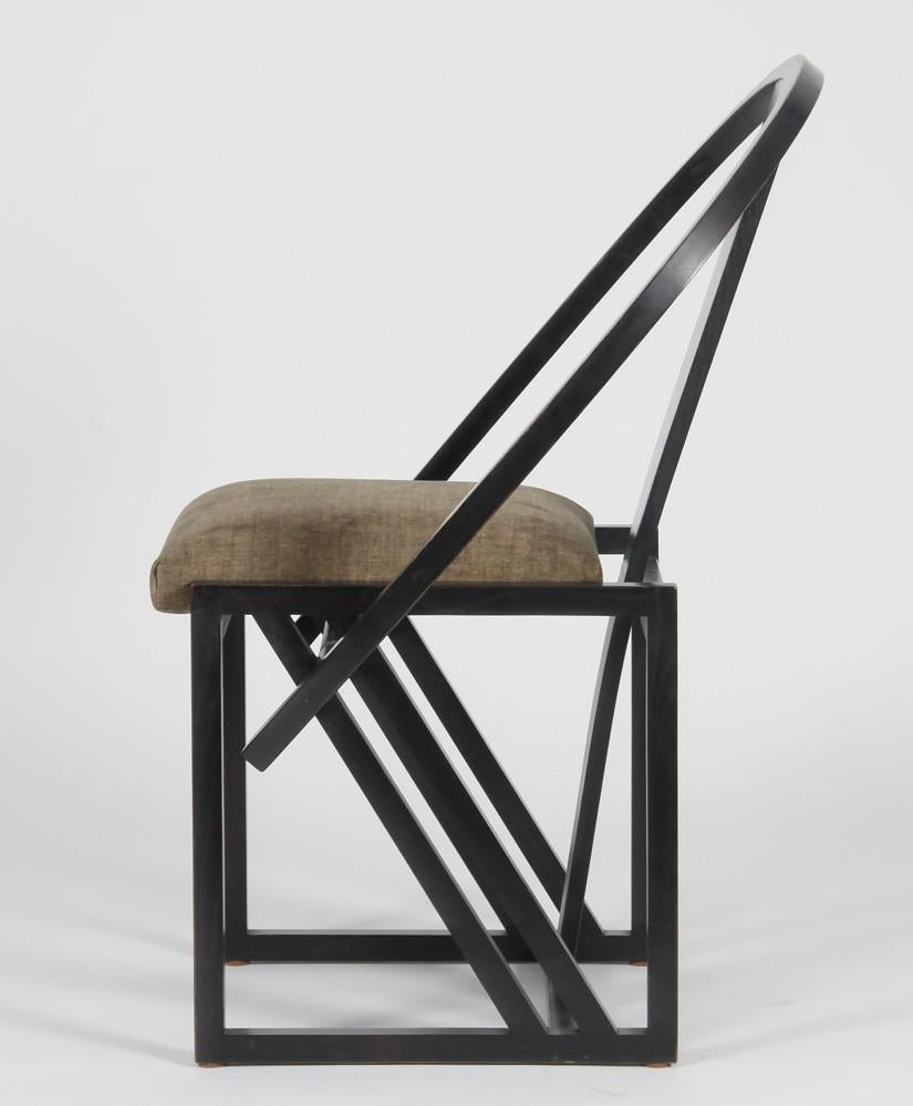 Post-Modern Pascal Mourgue (1943-2014), Contrast armchair, Forum Diffusion ed., 1982 For Sale