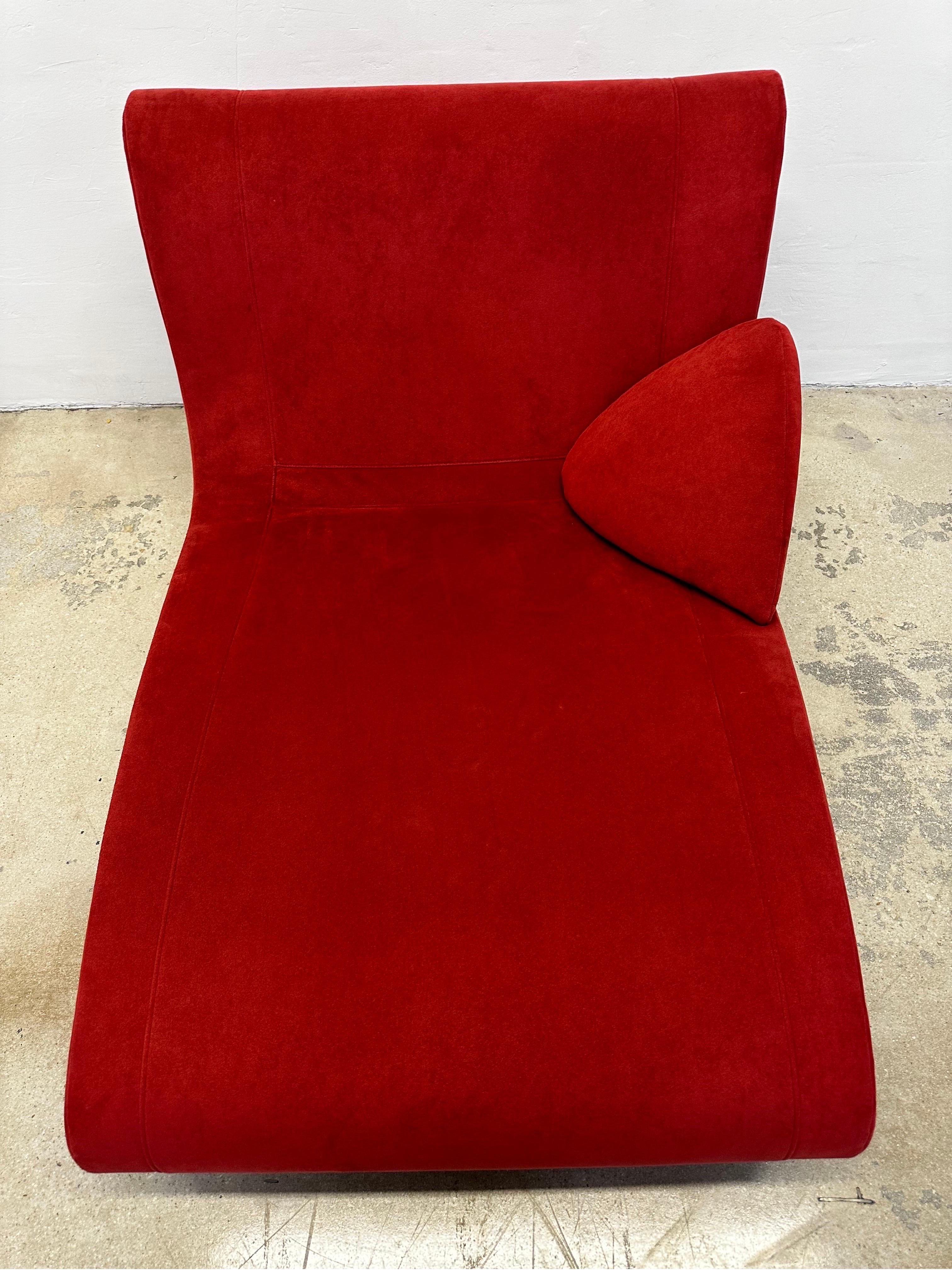 Steel Pascal Mourgue Dolce Vita Chaise Lounge for Cinna Ligne Roset