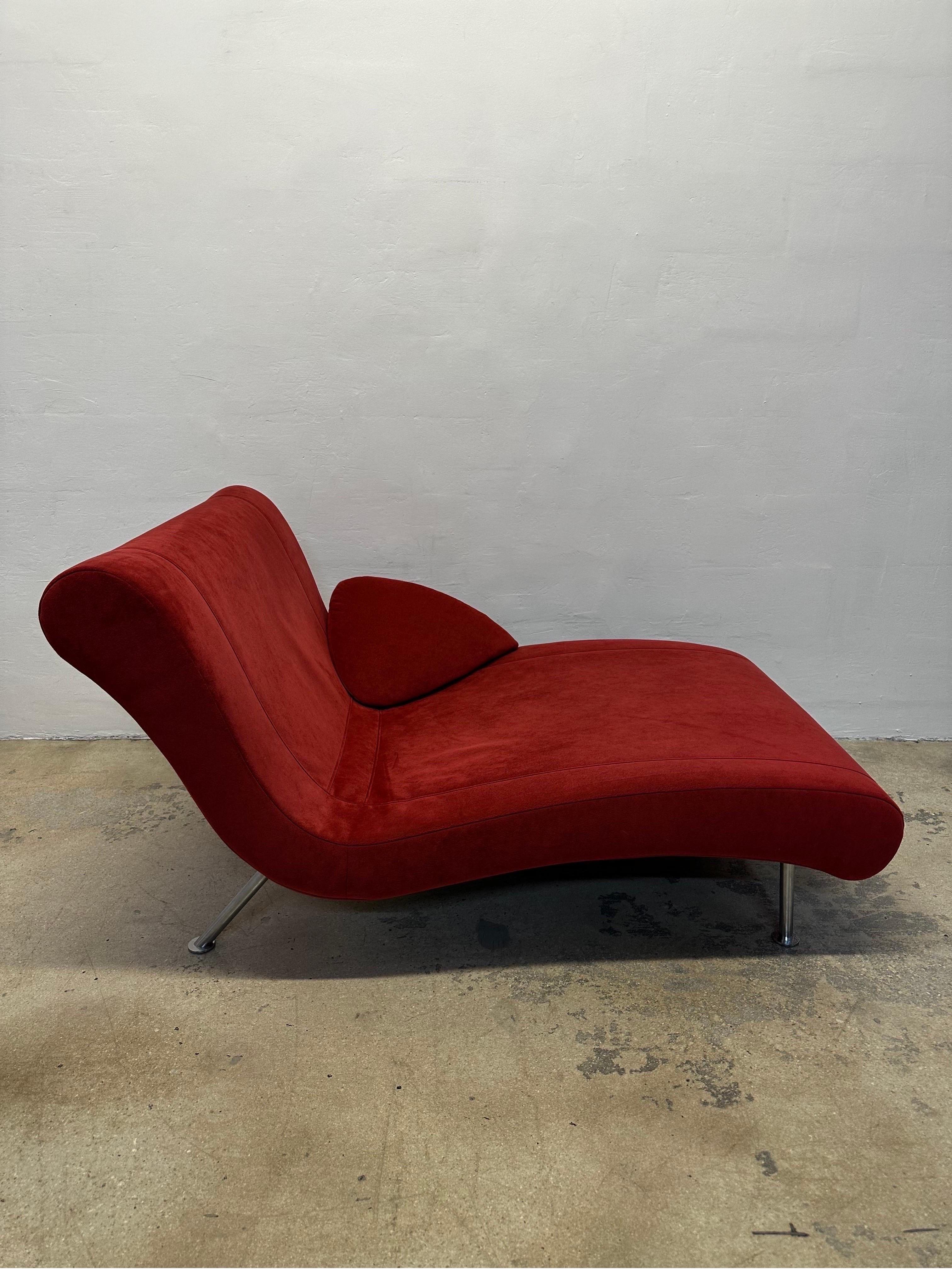 Post-Modern Pascal Mourgue Dolce Vita Chaise Lounge for Cinna Ligne Roset For Sale