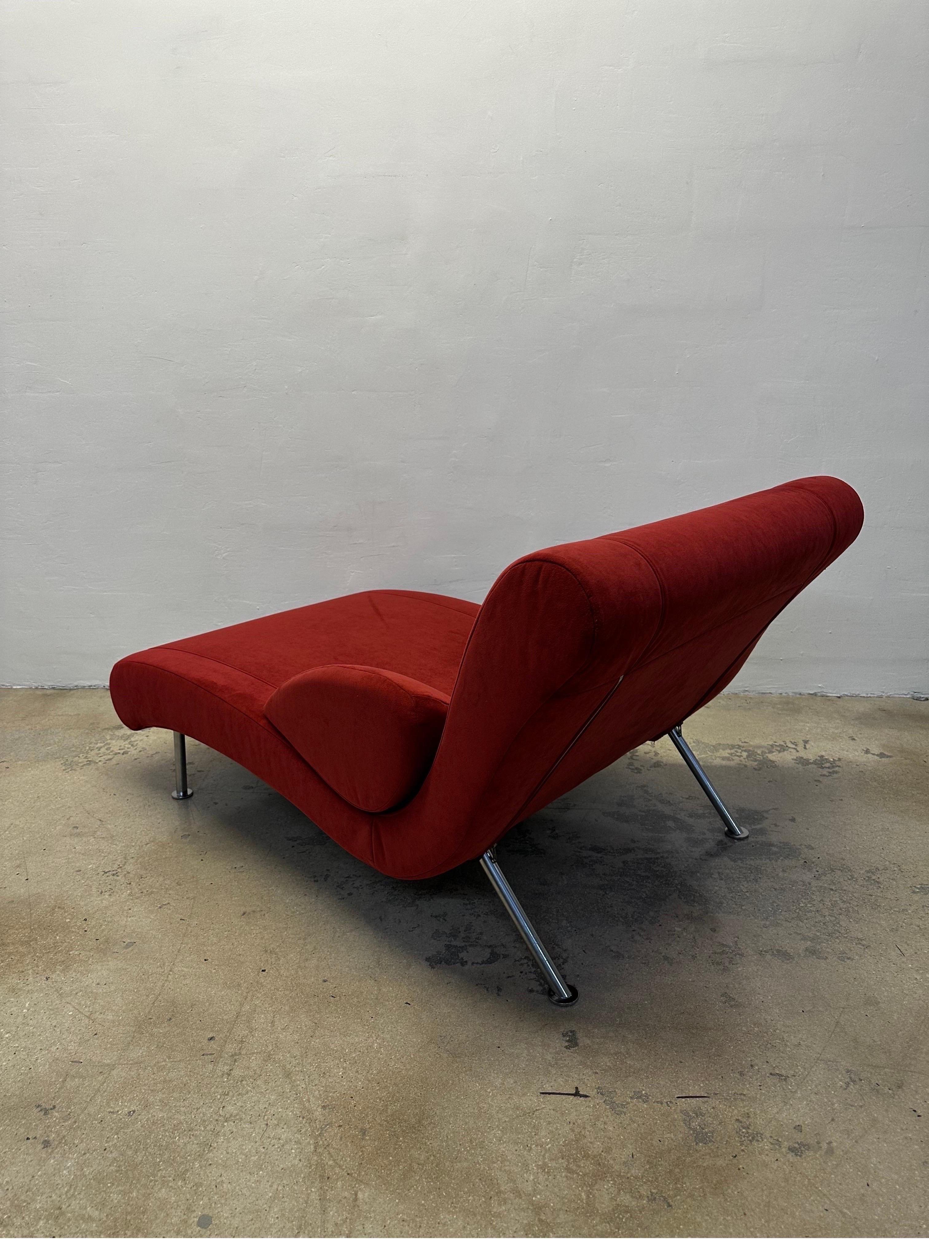 20th Century Pascal Mourgue Dolce Vita Chaise Lounge for Cinna Ligne Roset For Sale