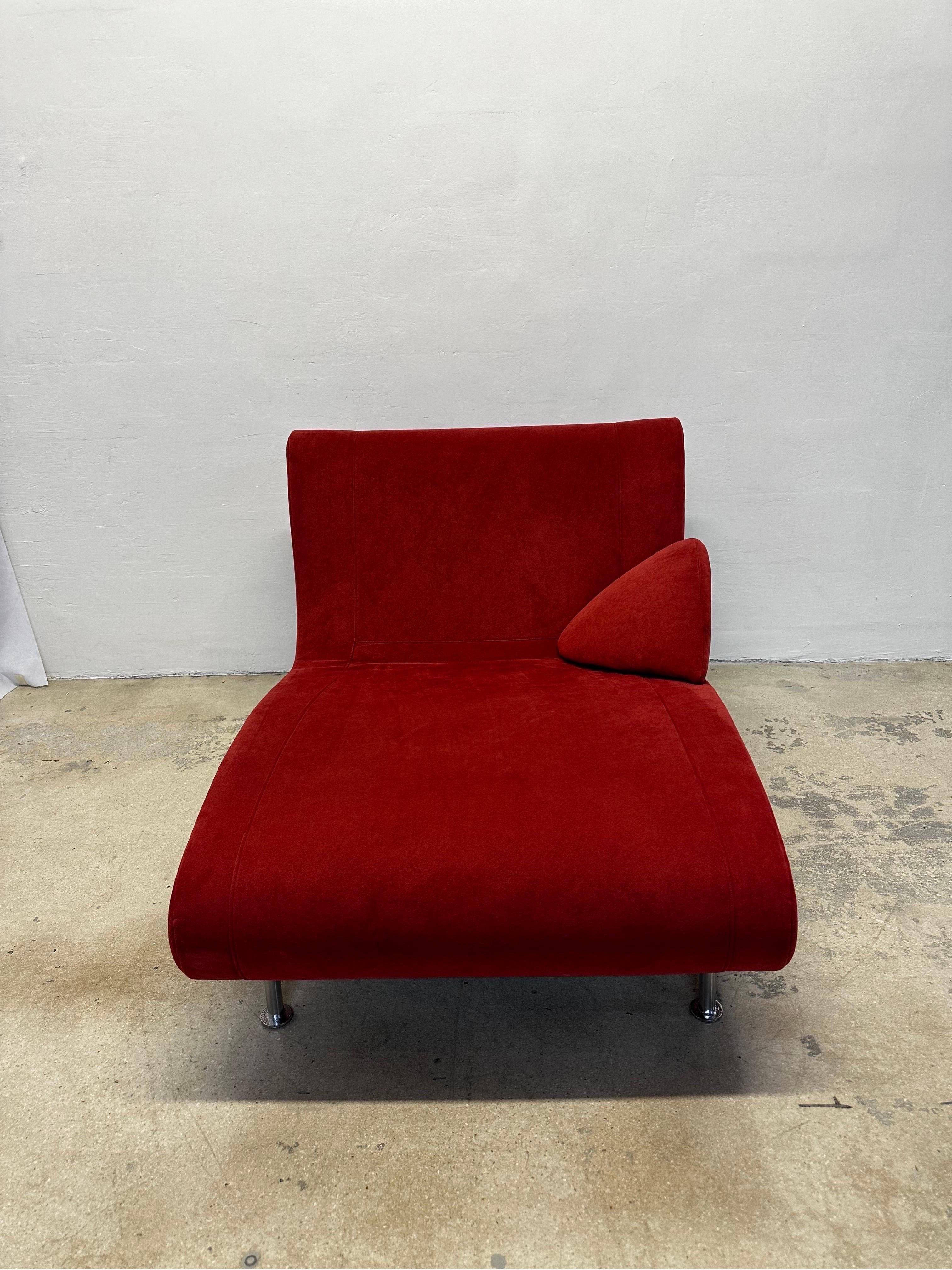 20th Century Pascal Mourgue Dolce Vita Chaise Lounge for Cinna Ligne Roset For Sale