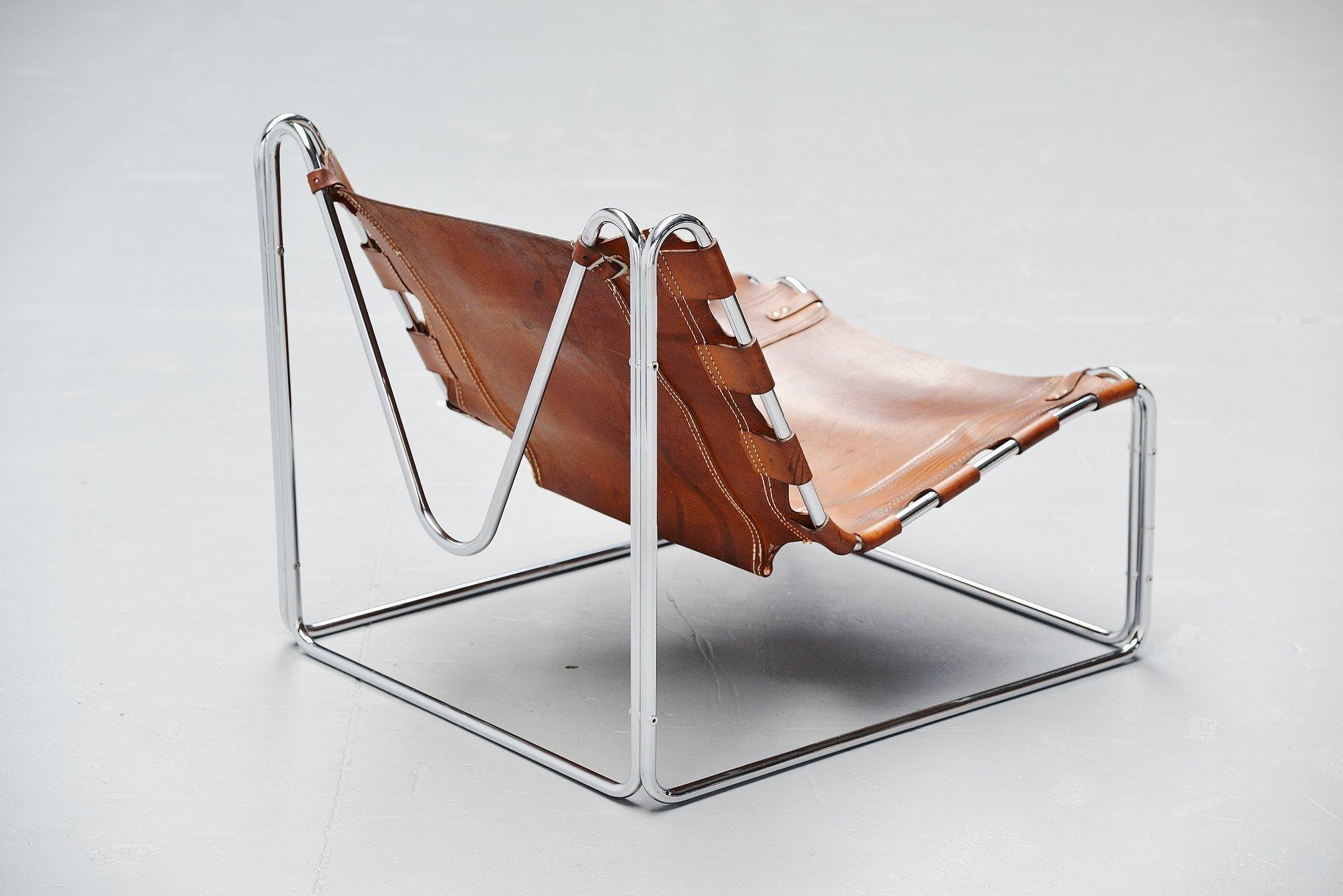 Plated Pascal Mourgue Fabio Lounge Chairs Steiner, 1970