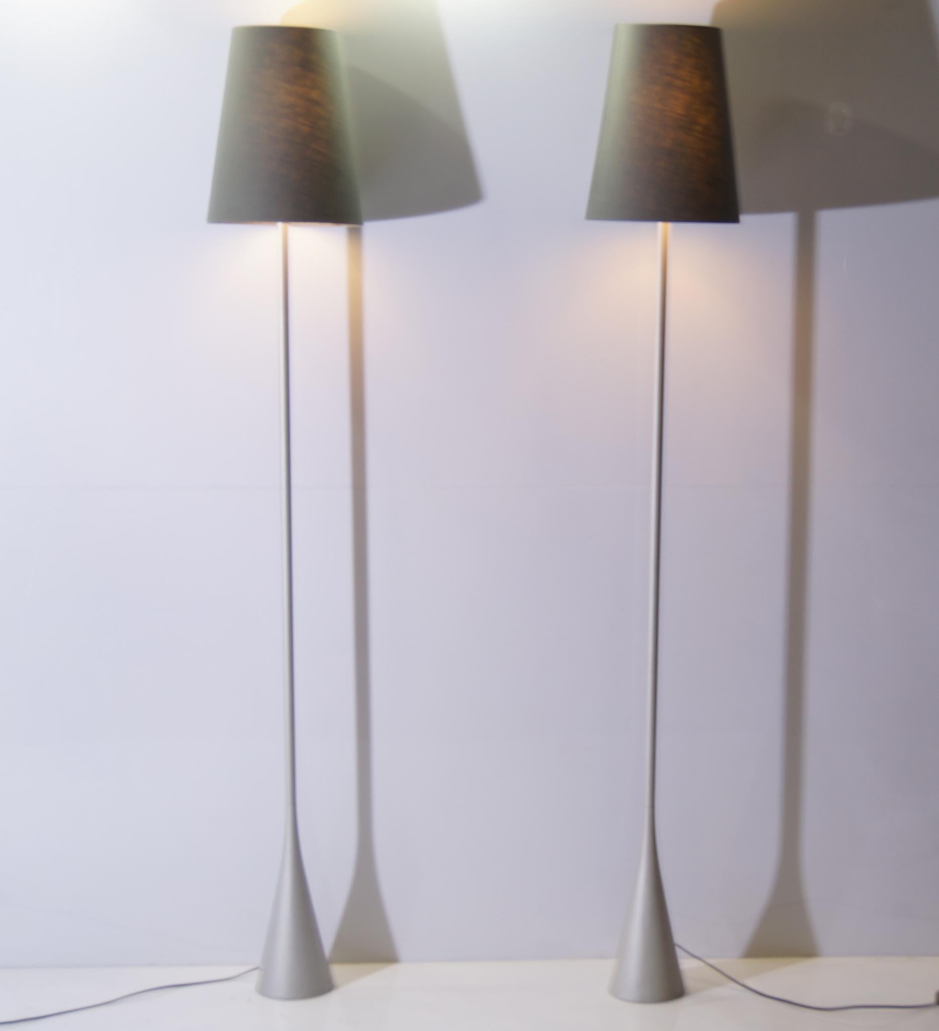 Mid-Century Modern Pascal Mourgue for Ligne Roset, Floorlamps, Set of 2