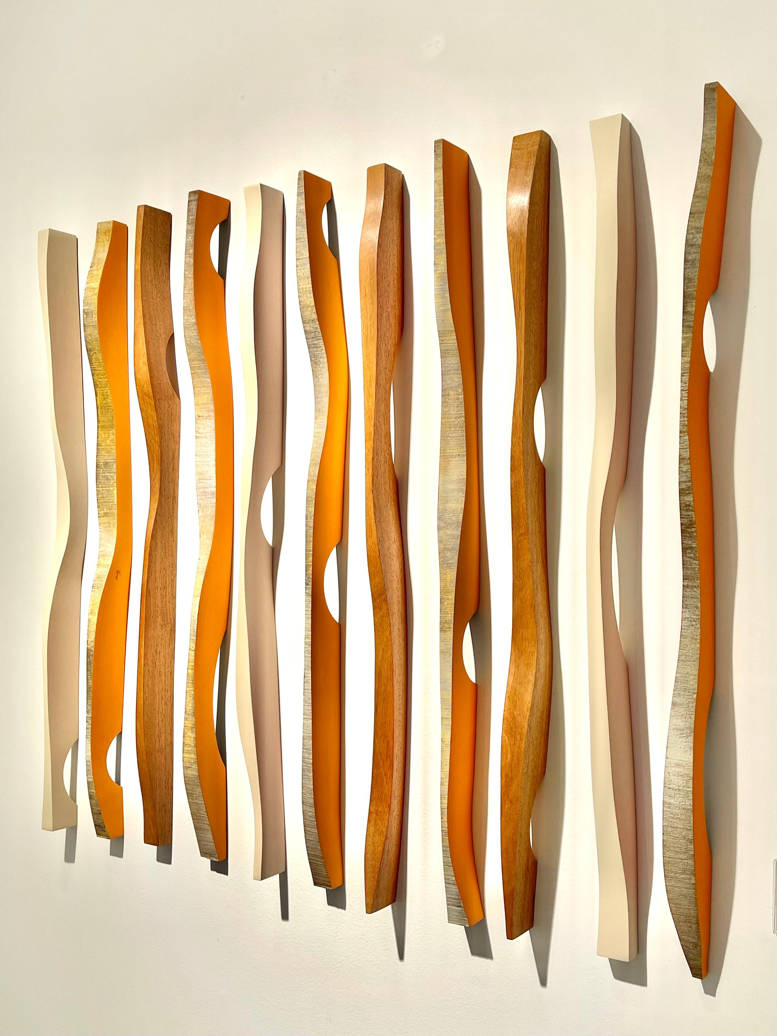 ORIGINES - RED ON ME 2 - Contemporary Sculpture by Pascal Pierme