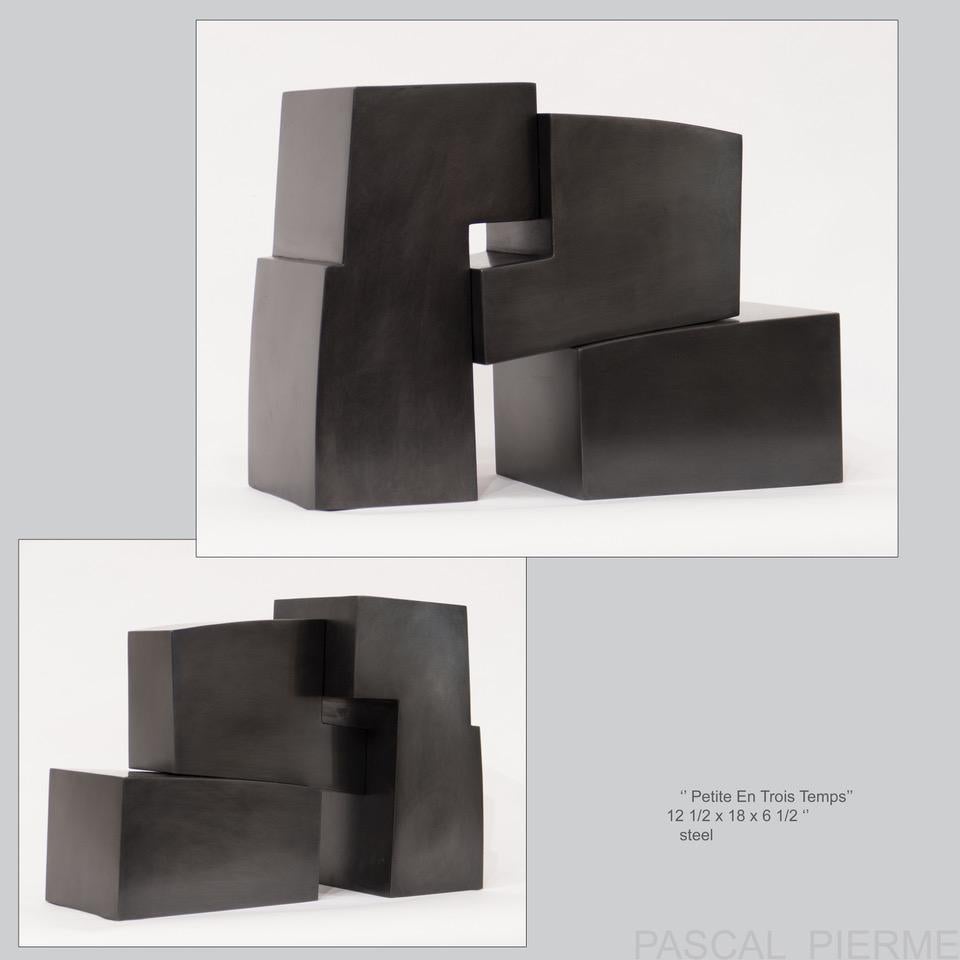  Pascal Pierme - Petite en Trois Temps - steel sculpture, For Sale 2