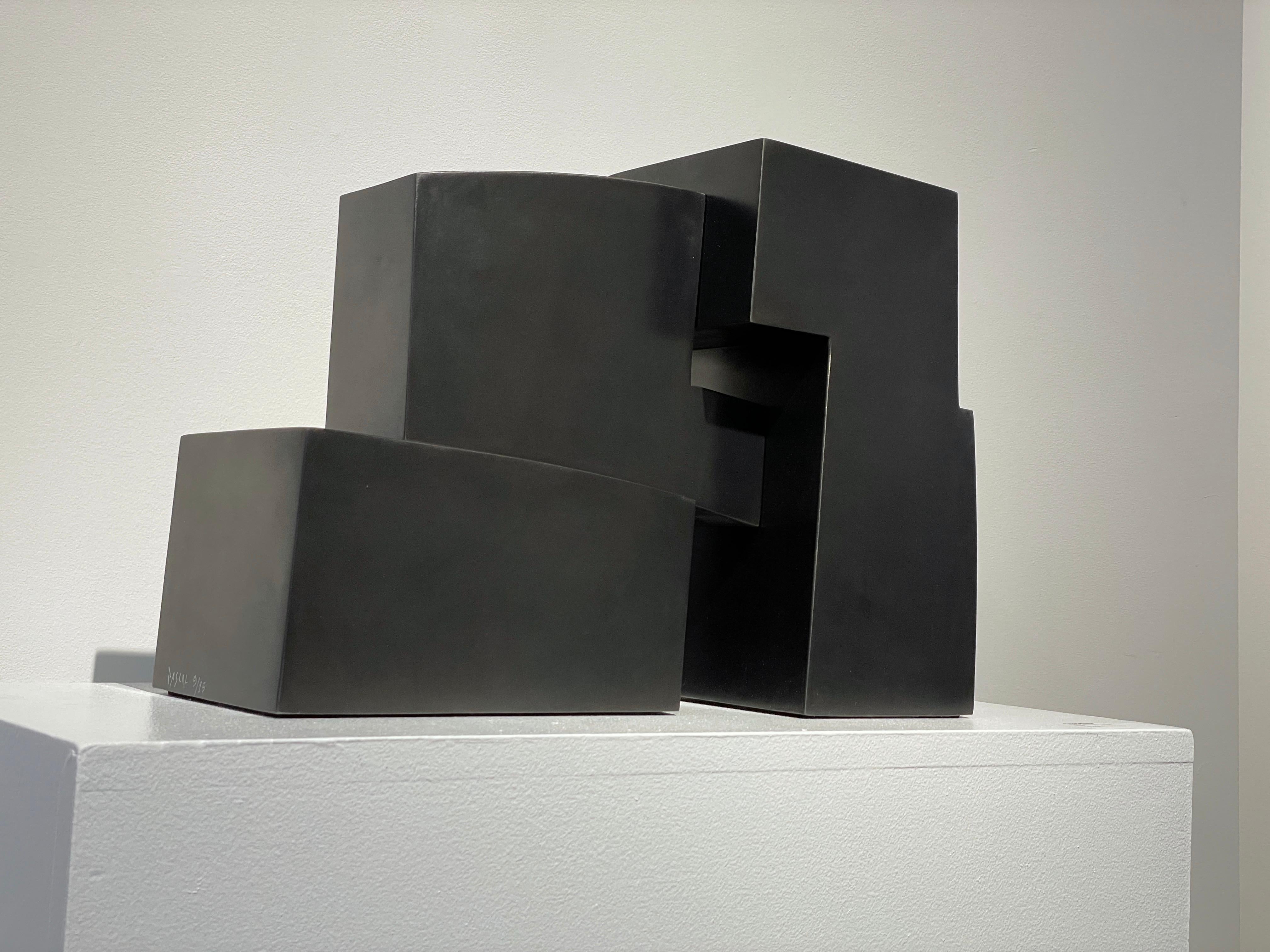  Pascal Pierme - Petite en Trois Temps - steel sculpture, For Sale 4