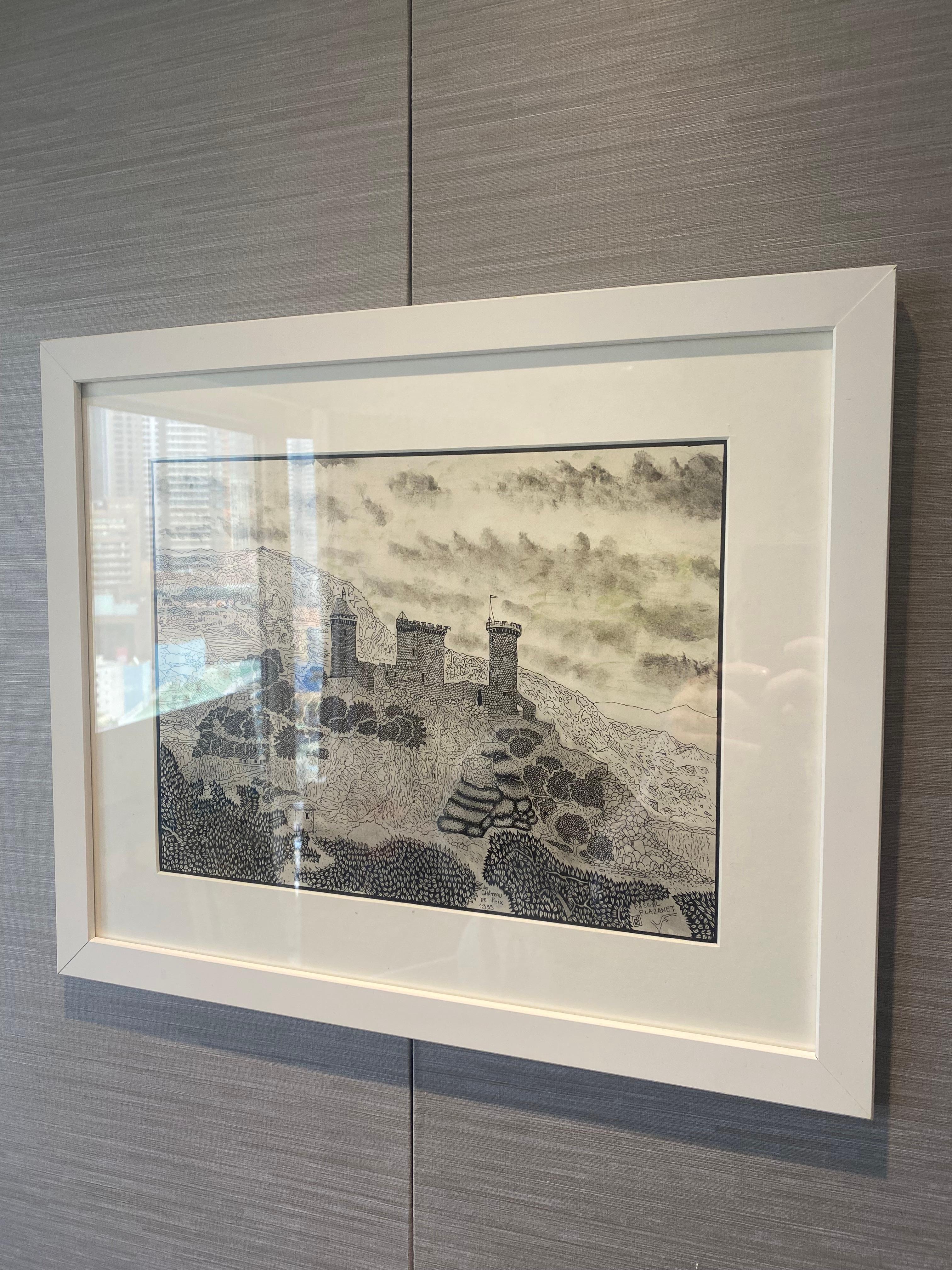 French Contemporary Art by Pascal Plazanet - Chateau de Foix For Sale 1