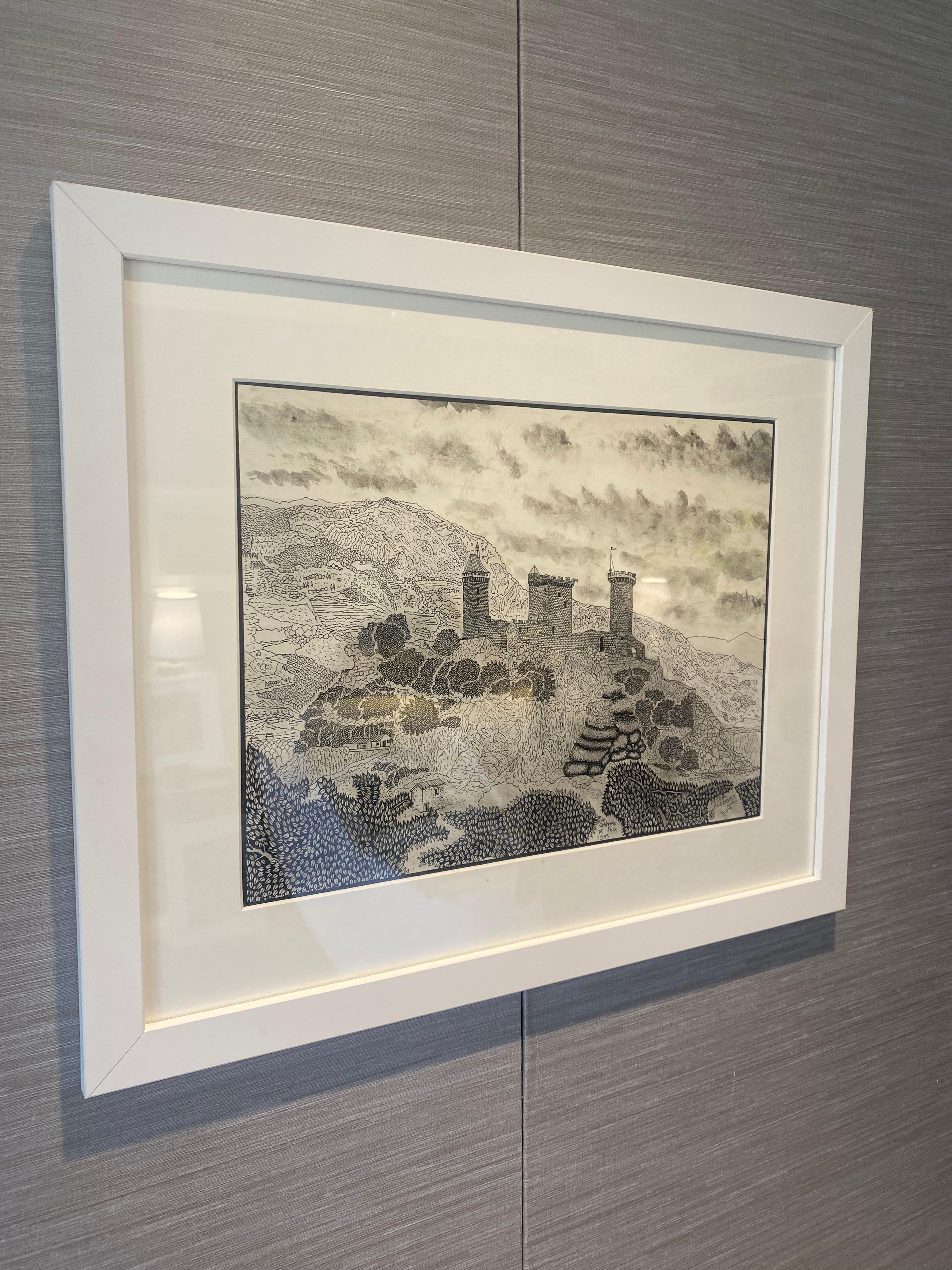 French Contemporary Art by Pascal Plazanet - Chateau de Foix For Sale 2