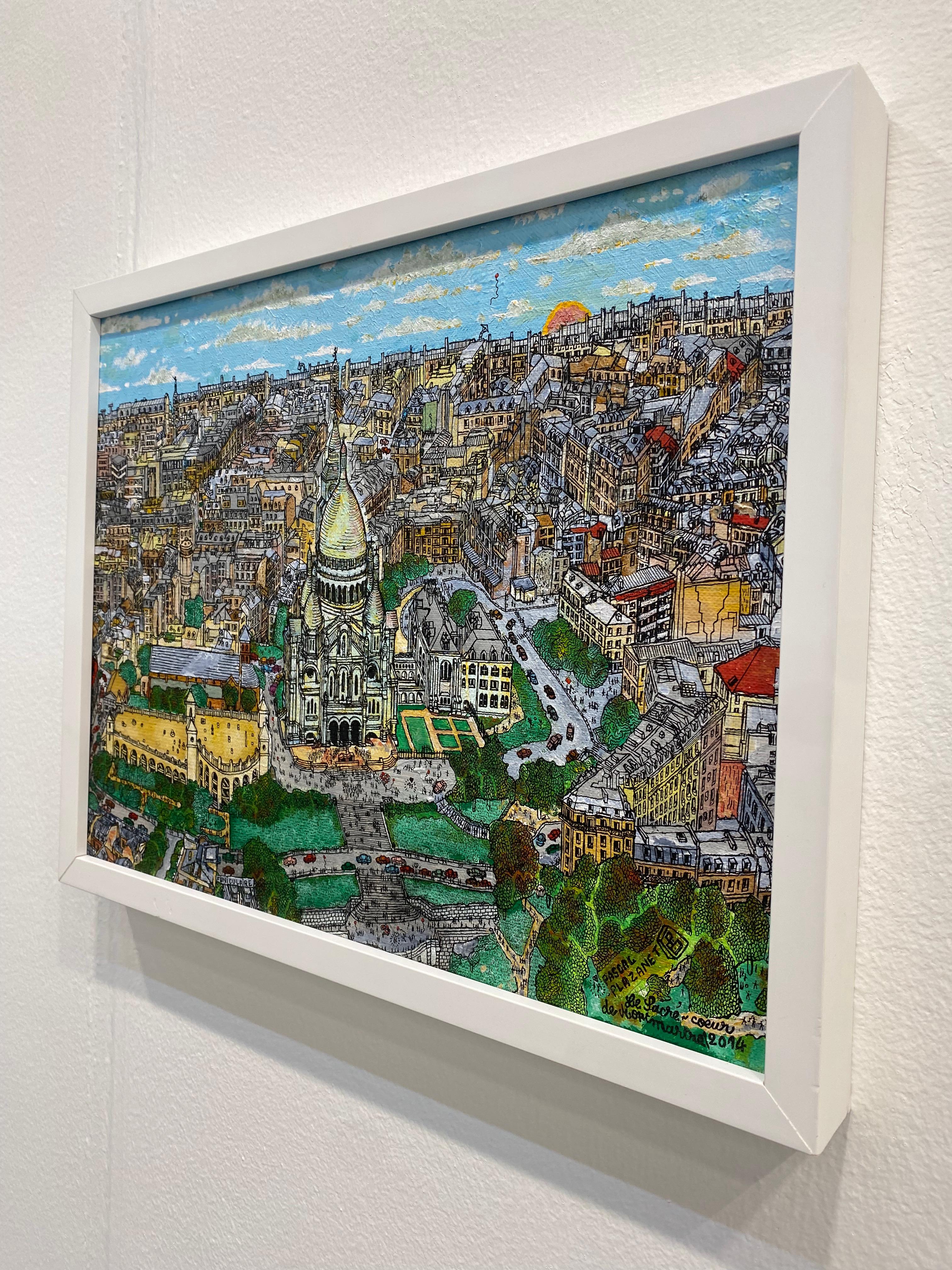 French Contemporary Art by Pascal Plazanet - Le Sacré Coeur de Montmartre  For Sale 2