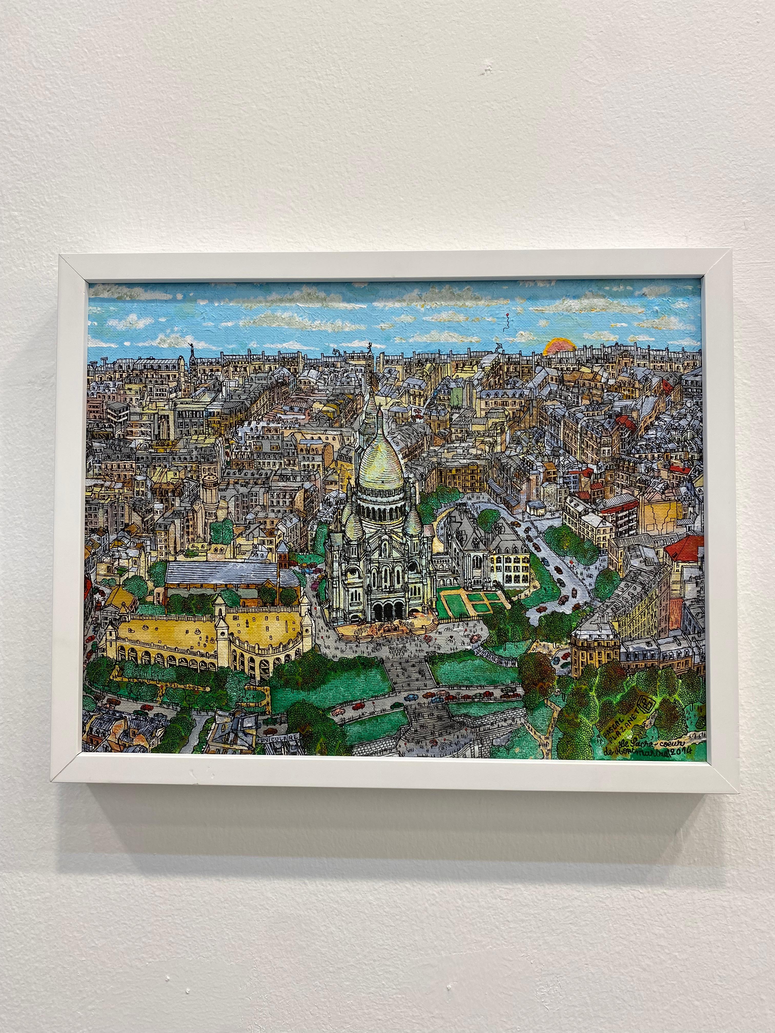 French Contemporary Art by Pascal Plazanet - Le Sacré Coeur de Montmartre  For Sale 4