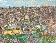 Zeitgenössische französische Kunst von Pascal Plazanet - Le Sacré Coeur de Montmartre 