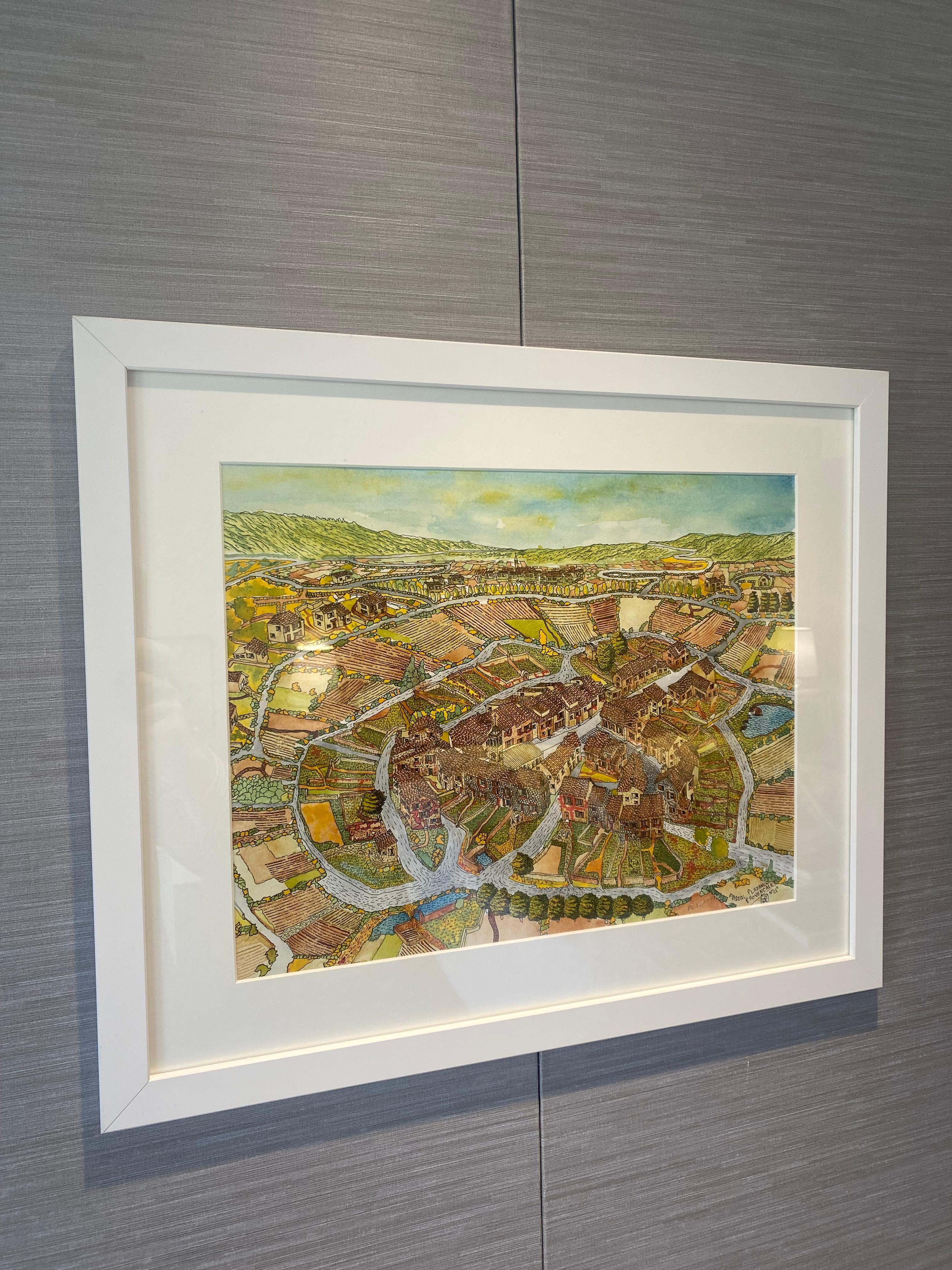 French Contemporary Art by Pascal Plazanet - Provencale No. 11 For Sale 1