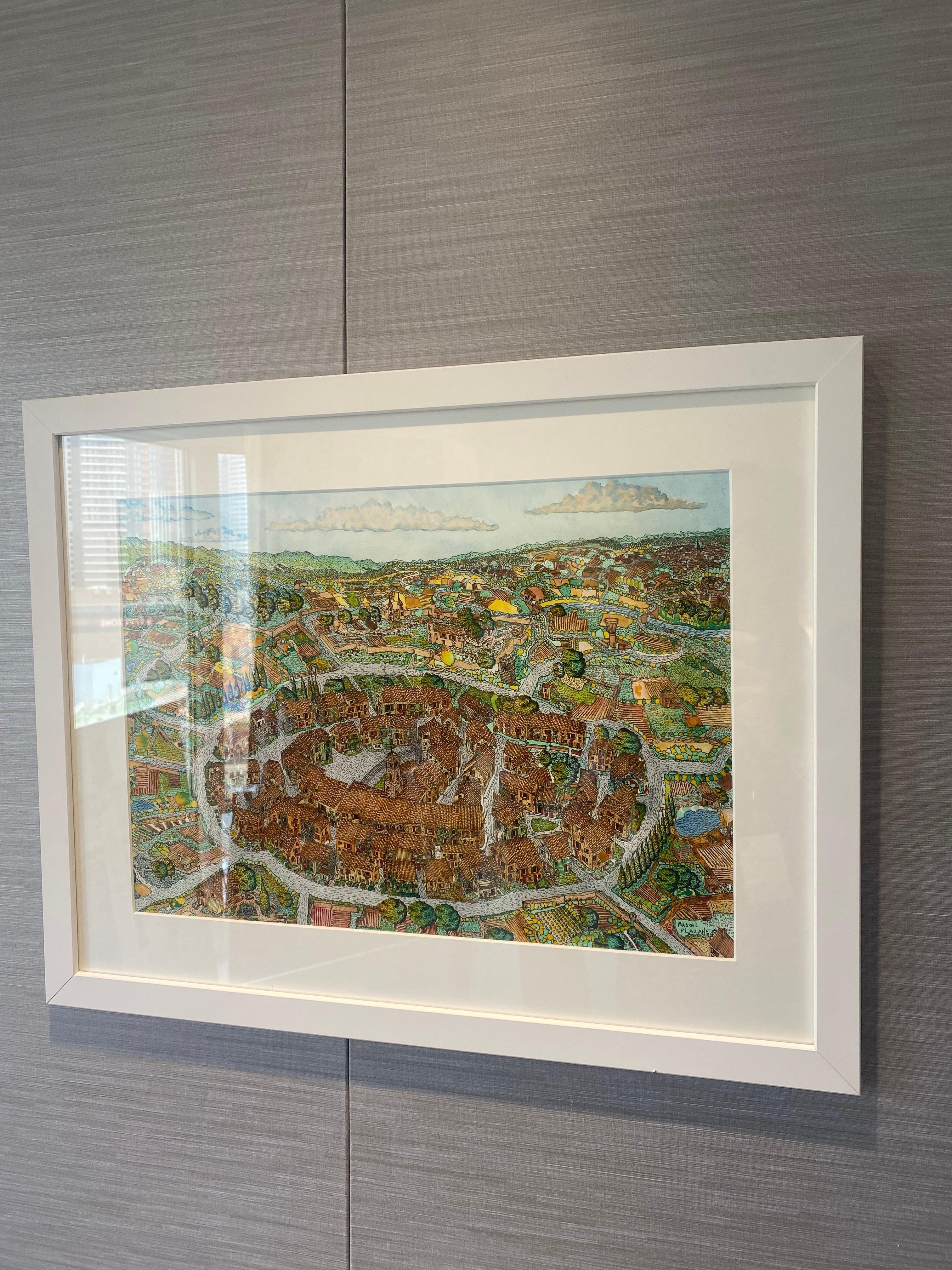 French Contemporary Art by Pascal Plazanet - Provencale No. 12 For Sale 1