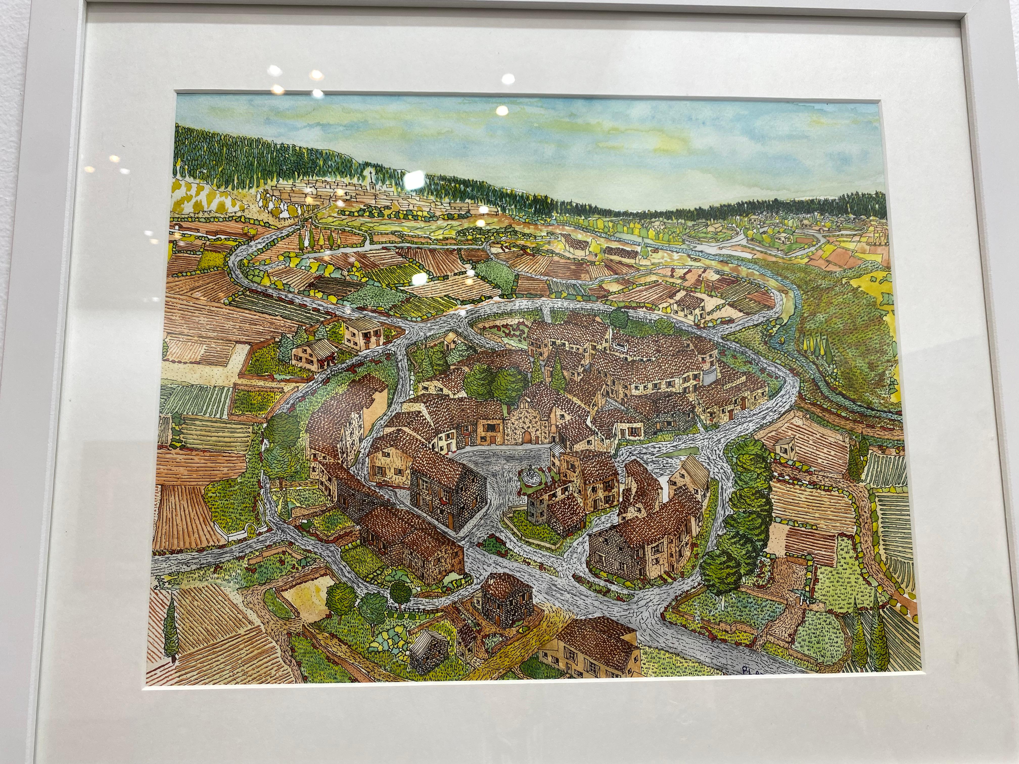 French Contemporary Art by Pascal Plazanet - Provencale No. 6 For Sale 1