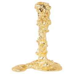 Pascal Smelik, Drip Candlestick 'M' Brass Plated (back in stock soon!)