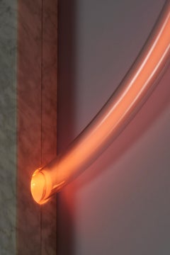Pascal Smelik, Helios Sunset from Stone 'S', Wall Light Sculpture, 2021, AP