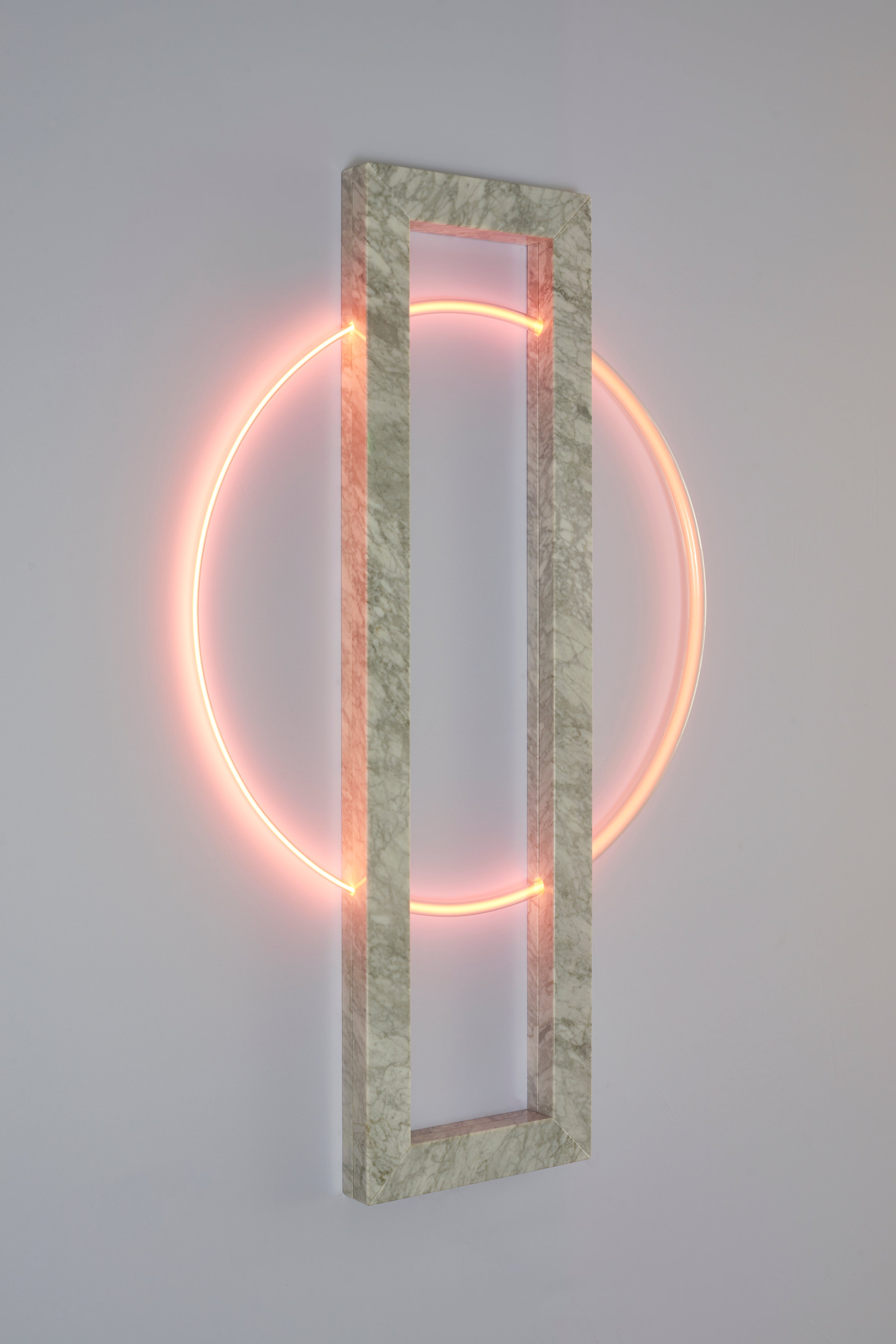 Pascal Smelik, Helios Sunset from Stone 'S', Wall Light Sculpture, 2021, AP