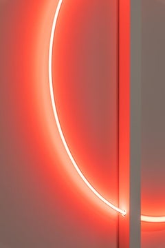 Pascal Smelik, Helios Coral Red, Wall Light Sculpture, 2022 ( 1/8 )