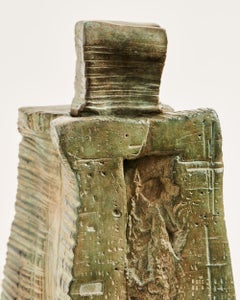 Boite empreinte - Contemporary Bronze abstract Sculpture, 2015