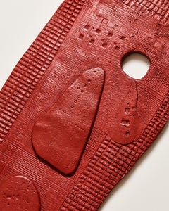 Larme de vigilant - Contemporary Ceramic Portrait Sculpture