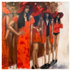 Pascale Taurua Painting, Oil on Canvas, 2013