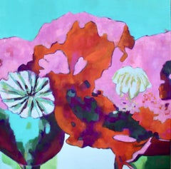 Poppy, Painting, Acrylic on Canvas
