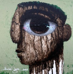 Citizens of a Quiet Country 5 - 21st Century, Contemporary, Neo-Expressionism