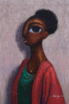 Serenity - 21st Century, Contemporary, Figurative, Neo-Expressionism, Modern