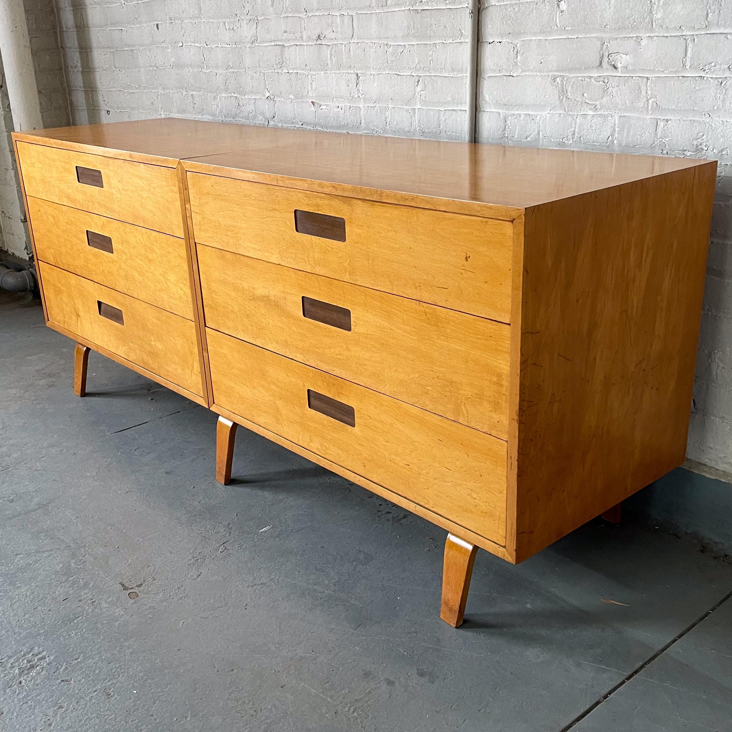 Birch Pascoe Industries Double Chest of Drawers For Sale
