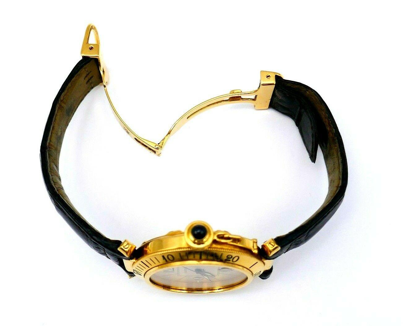 pasha de cartier gold watch