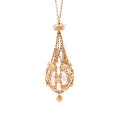 Paspaley 18ct Yellow Gold Lavalier Australian South Sea Pearl Necklace 15mm 12.6