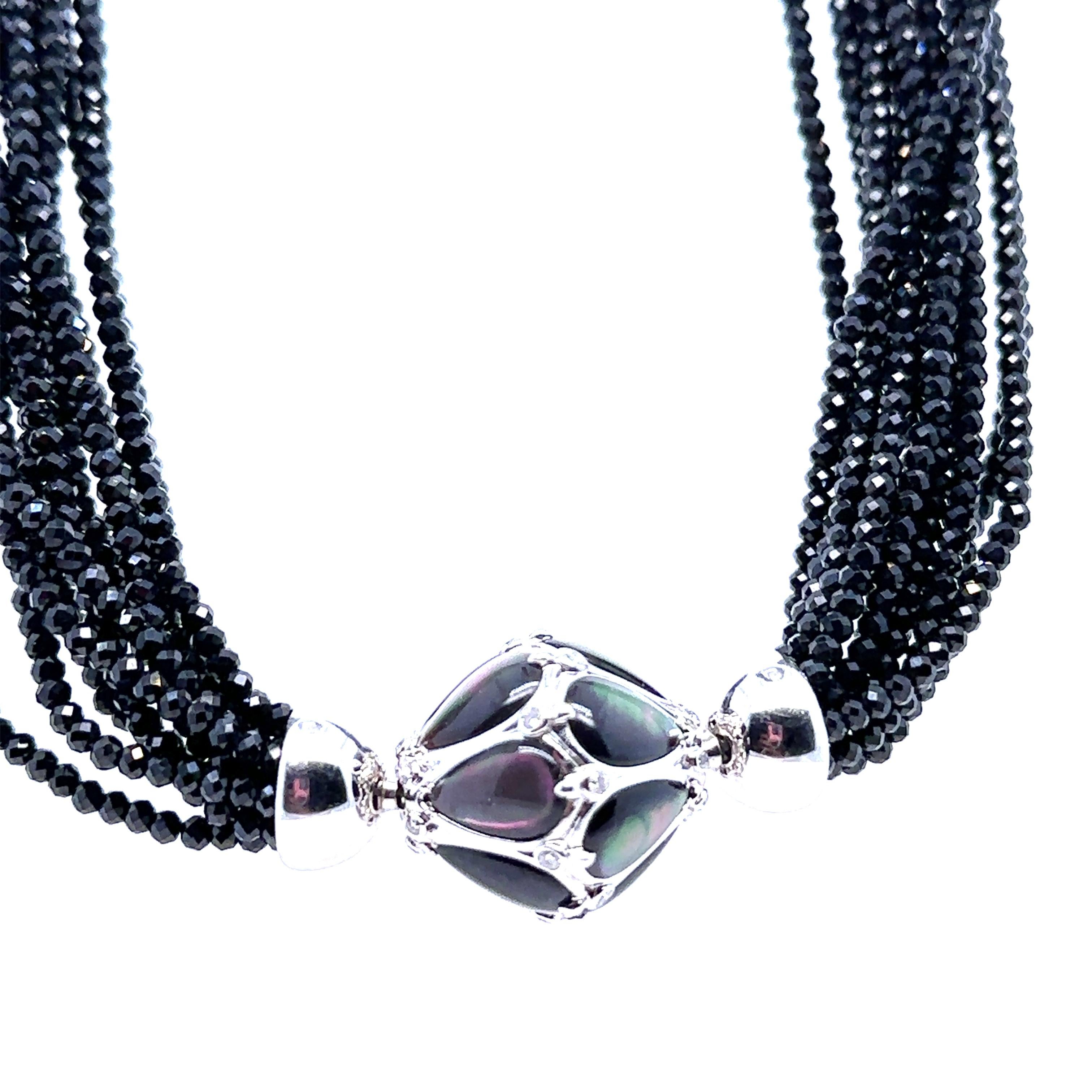 Paspaley Black Spinel Necklace 1