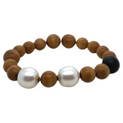 Paspaley Kimberley Onyx Kreis-Perlenarmband