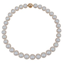 Paspaley Pearl Triangular South Sea Pearl Necklace