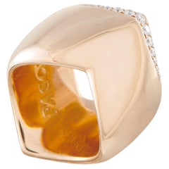Pasquale Bruni 18K Rose Gold 0.20ct Diamond Ring PB10-041526