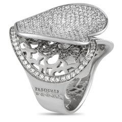 Pasquale Bruni 18K White Gold 2.08ct Diamond Ring