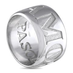 PASQUALE BRUNI 18K White Gold Amore Band Ring