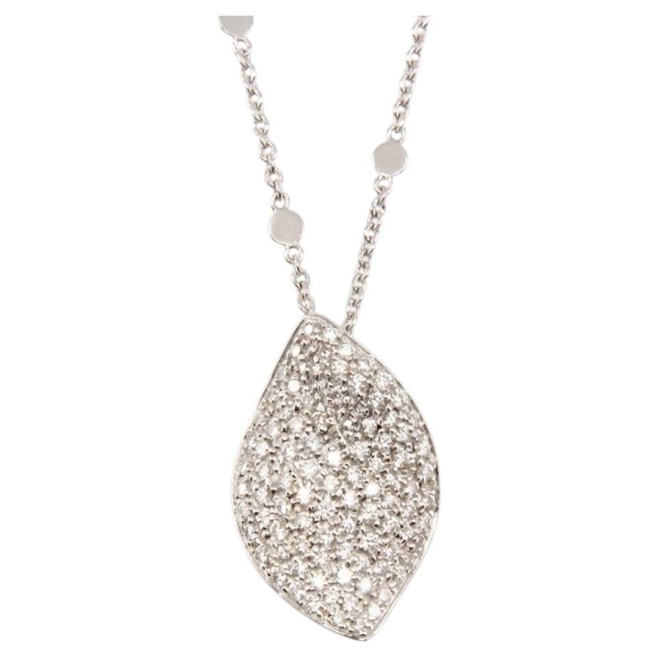 Pasquale Bruni Collar de Diamantes Aleluia Diseño Colgante Pavé Oro Blanco 18K
